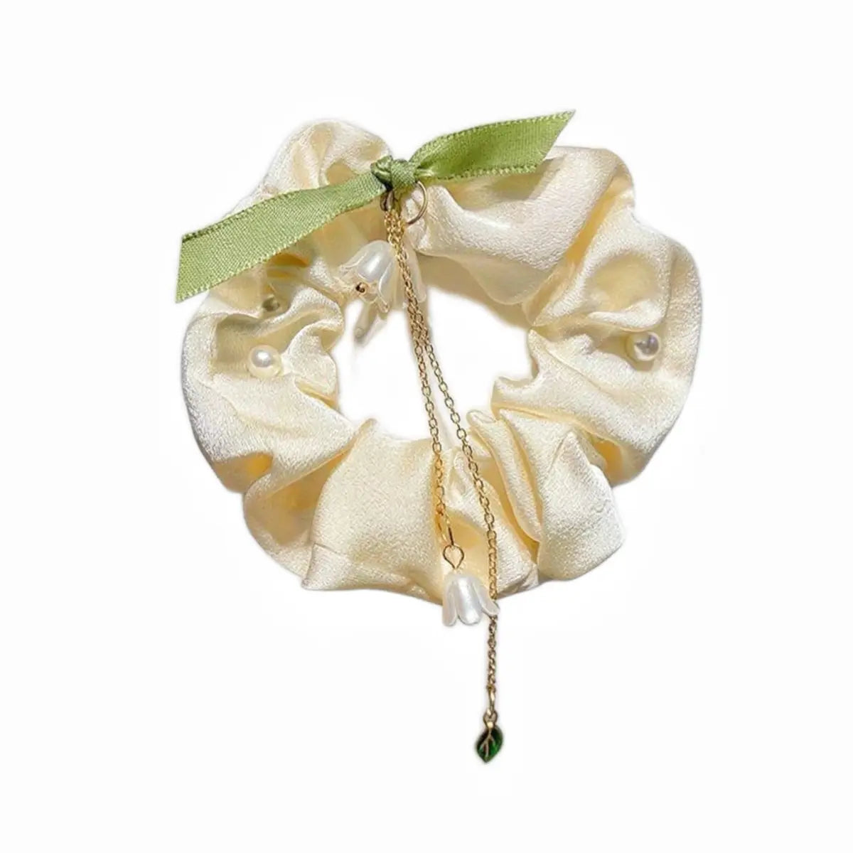 lily of the valley 5” Scrunchie