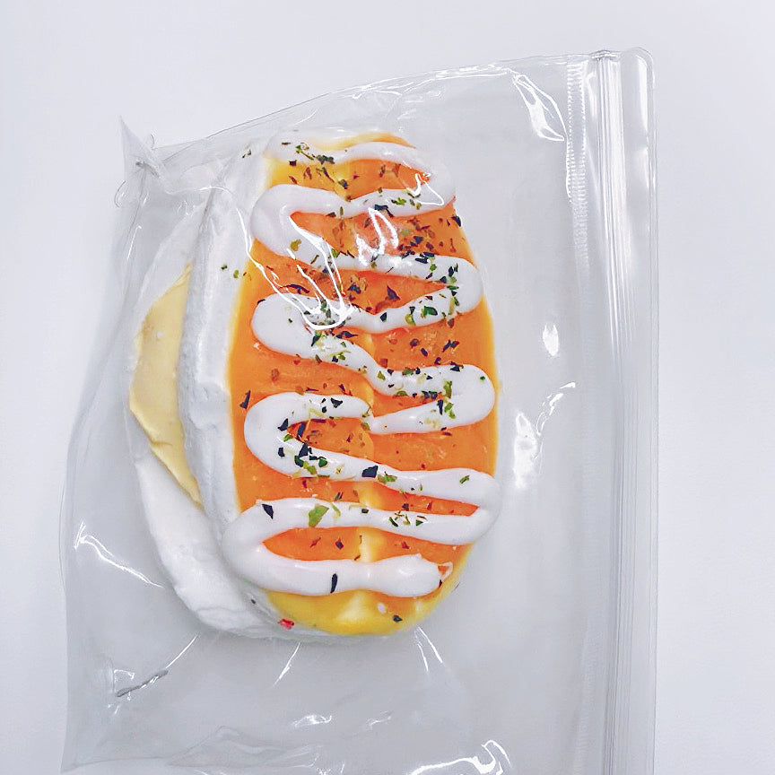 Cheese Sandwich Taba Squishy