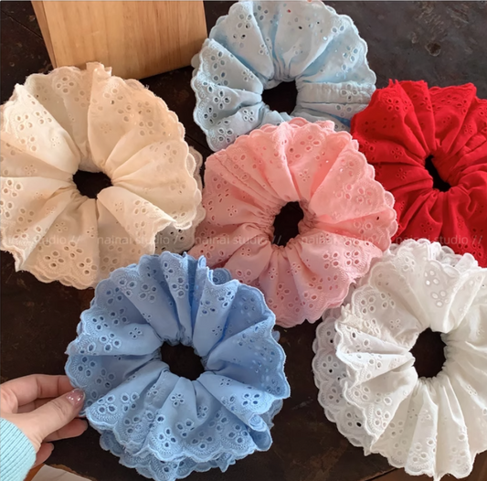 Pattern XXL Scrunchies