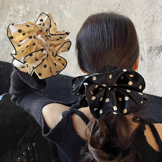 Polka Dot XXL 8.3” Scrunchie