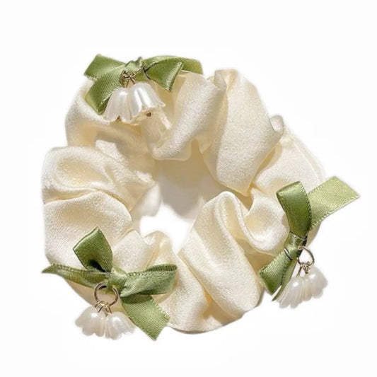 lily of the valley 5” Scrunchie