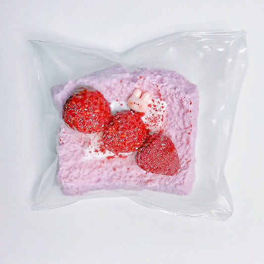 Strawberry Cake Taba Squishy