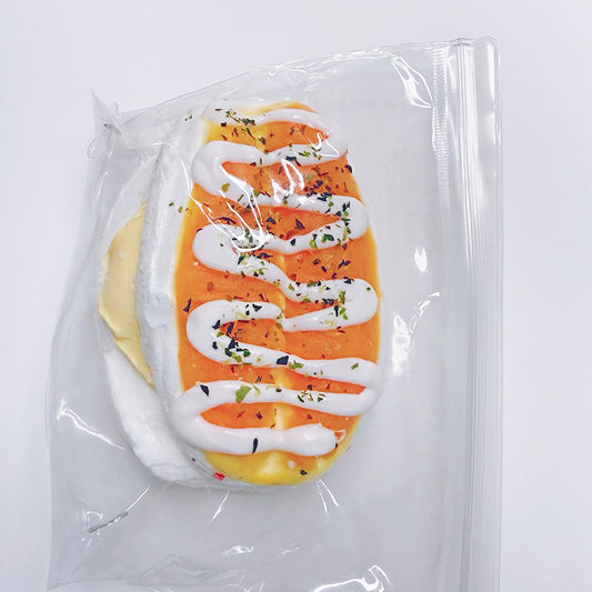 Cheese Sandwich Taba Squishy
